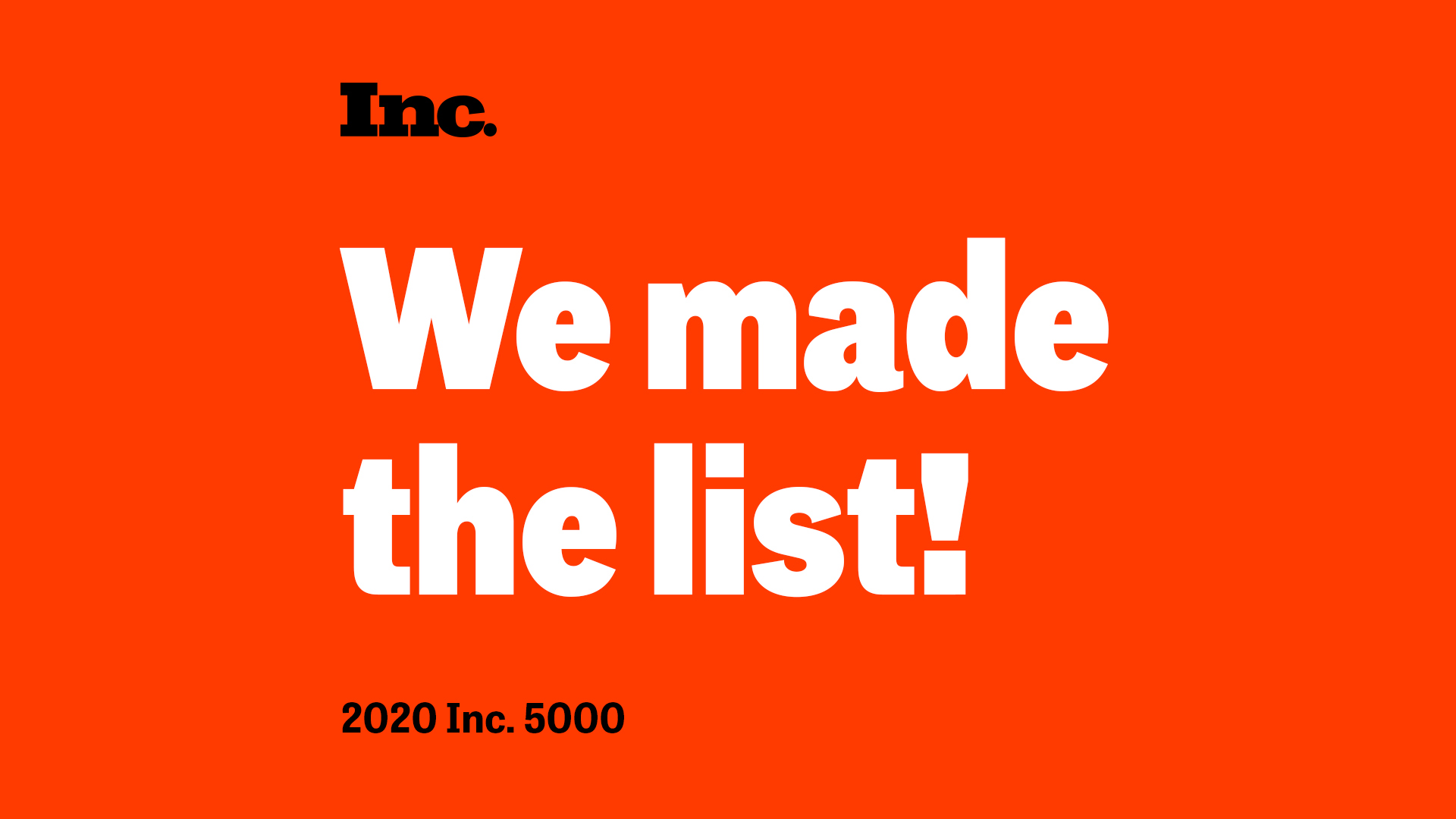 Techfino LLC makes the Inc. 5000 list for the 2nd year in a row